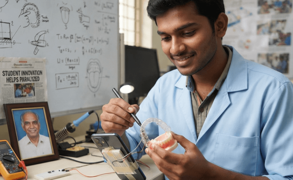 Student’s Tongue-Controlled Tech Gives Patients New Independence